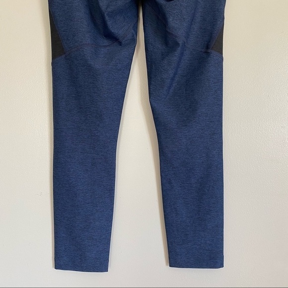 OUTDOOR VOICES Two Tone Blue Black Leggings Small - Picture 6 of 8